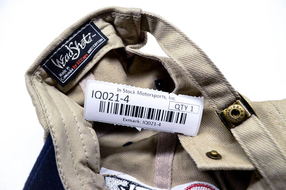 Exmark Strapback Hat Tan/Dark Blue Bill NOS