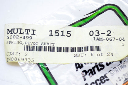 New OEM Arctic Cat 3002-499 Pivot Shaft Spring NOS