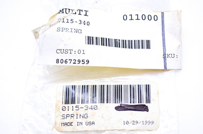 New OEM Arctic Cat 0115-340 Spring NOS