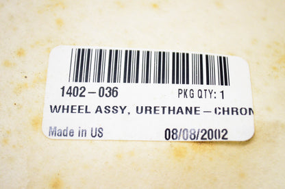 New OEM Arctic Cat 1402-036, 042202 Wheel Rim 12"x6.5 Assembly Urethane Chrome NOS