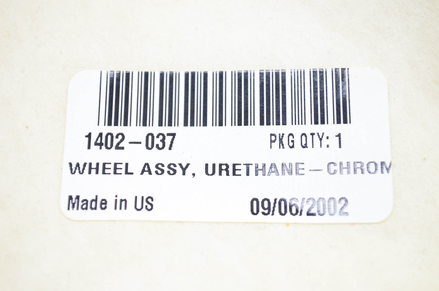 New OEM Arctic Cat 1402-037 Wheel Rim 12"x8.0 Assembly Urethane Chrome NOS