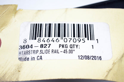 New OEM Arctic Cat 3604-827 Slide Rail Wearstrip 45" NOS