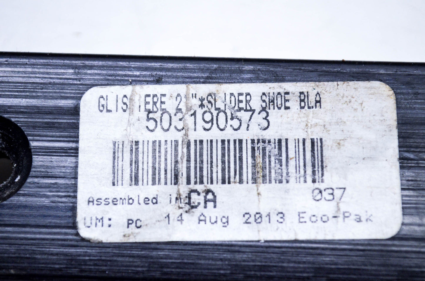Ski Doo 503190573 Slider Shoe Glissiere 21"
