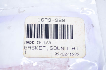 New OEM Arctic Cat 1673-398 Tigershark Sound Attenuator Gasket NOS