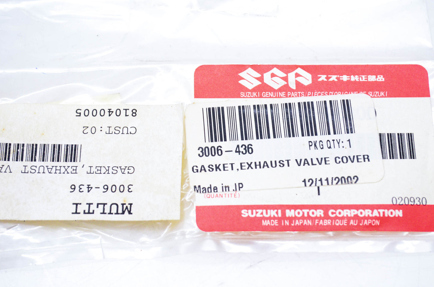 New OEM Arctic Cat 3006-436 Exhaust Valve Cover Gasket NOS