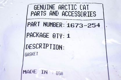 New OEM Arctic Cat 1673-254 Tigershark Cylinder Gasket NOS