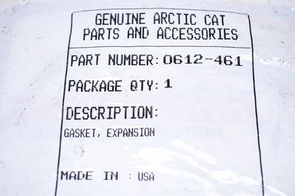 New OEM Arctic Cat 0612-461 Tigershark Expansion Gasket NOS