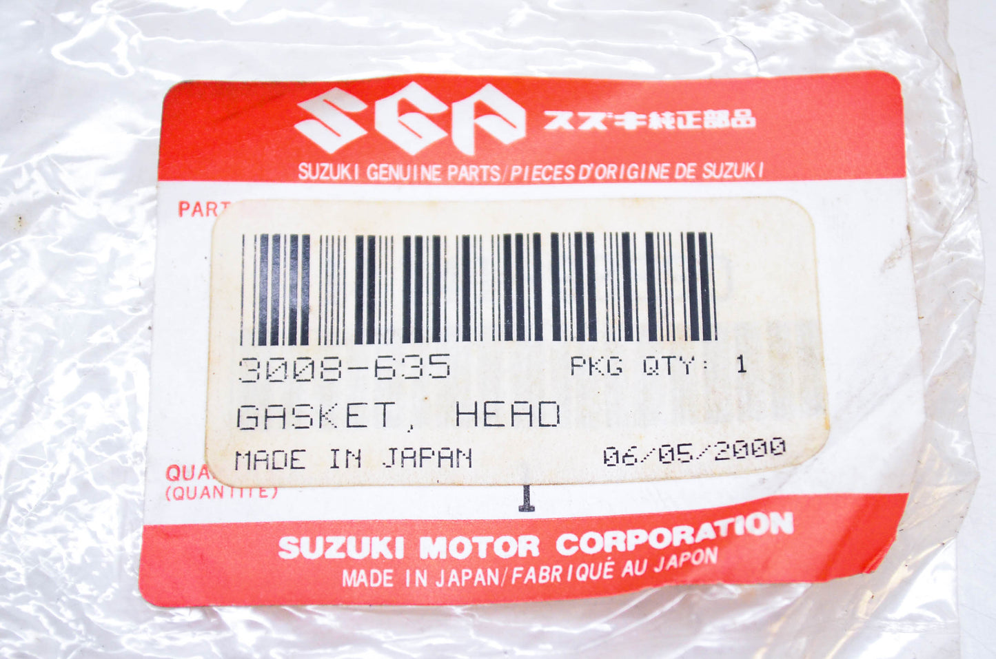 New OEM Arctic Cat 3008-635 Head Gasket NOS