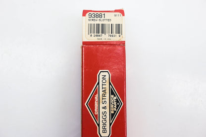 New OEM Briggs & Stratton 93881 Air Cleaner Slotted Screw NOS