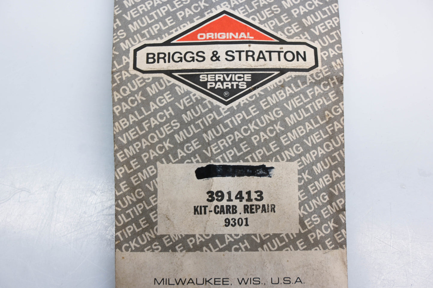 New OEM Briggs & Stratton 391413 Carburetor Repair Kit Qty 10 NOS