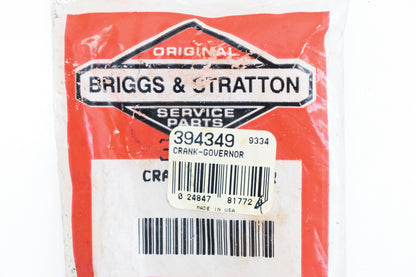 New OEM Briggs & Stratton 394349 Governor Crank Kit NOS