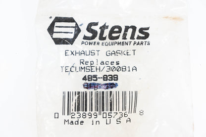 Stens 485-839, 30081A Exhaust Gaskets Qty 2 NOS