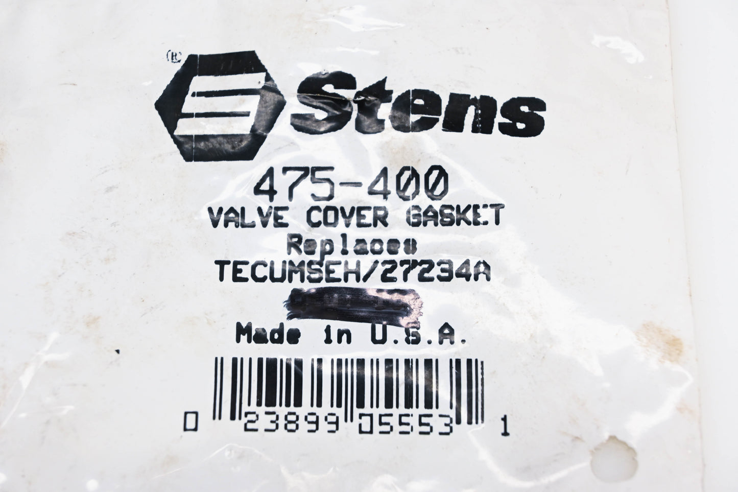 Stens 475-400, 27234A Valve Cover Gaskets Qty 2 NOS