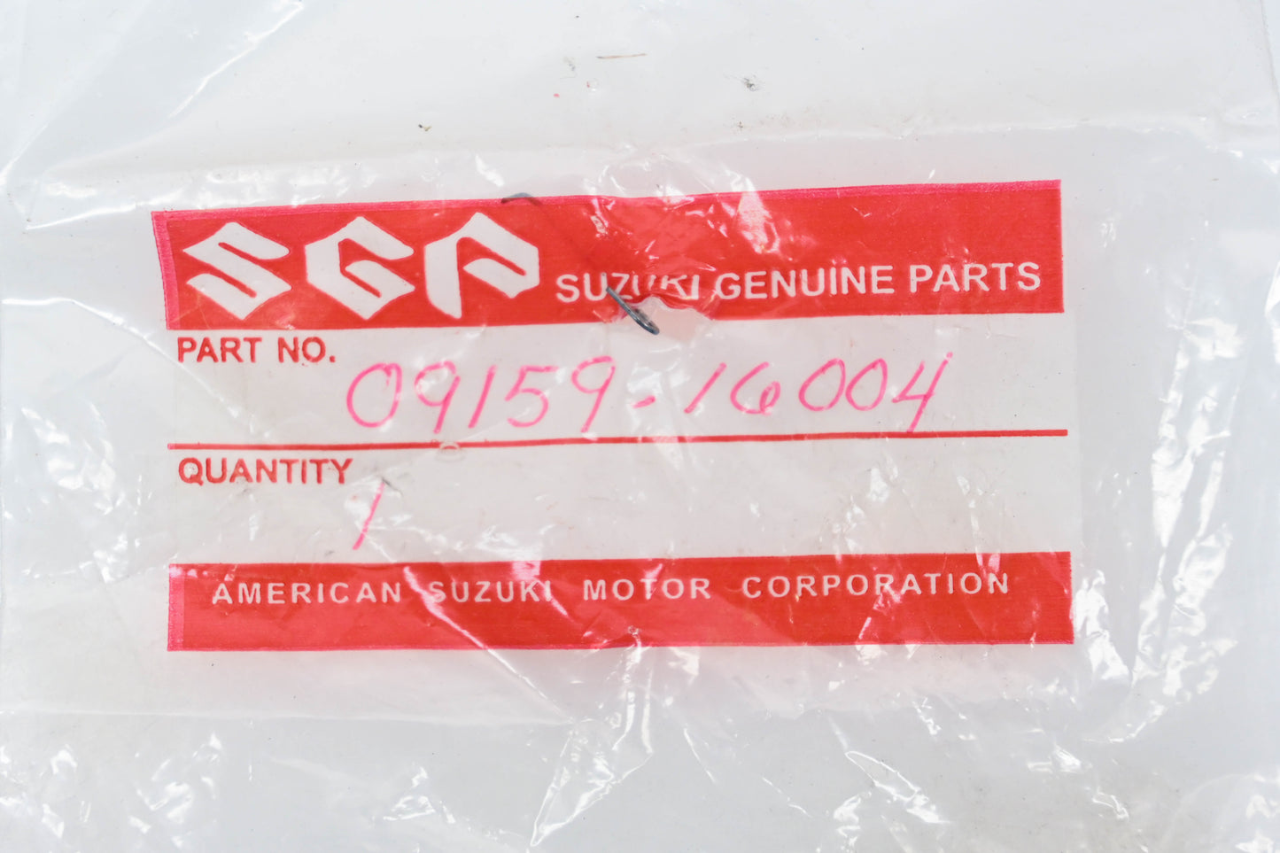 New OEM Suzuki 09159-16004 Nut M16x1.5 NOS