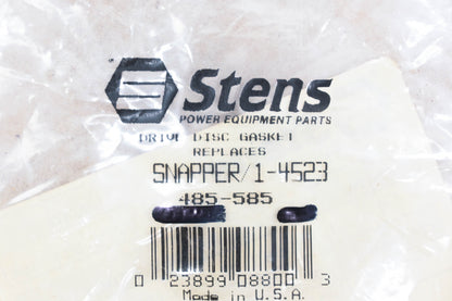 Stens 485-585, 1-4523 Drive Disc Gasket NOS