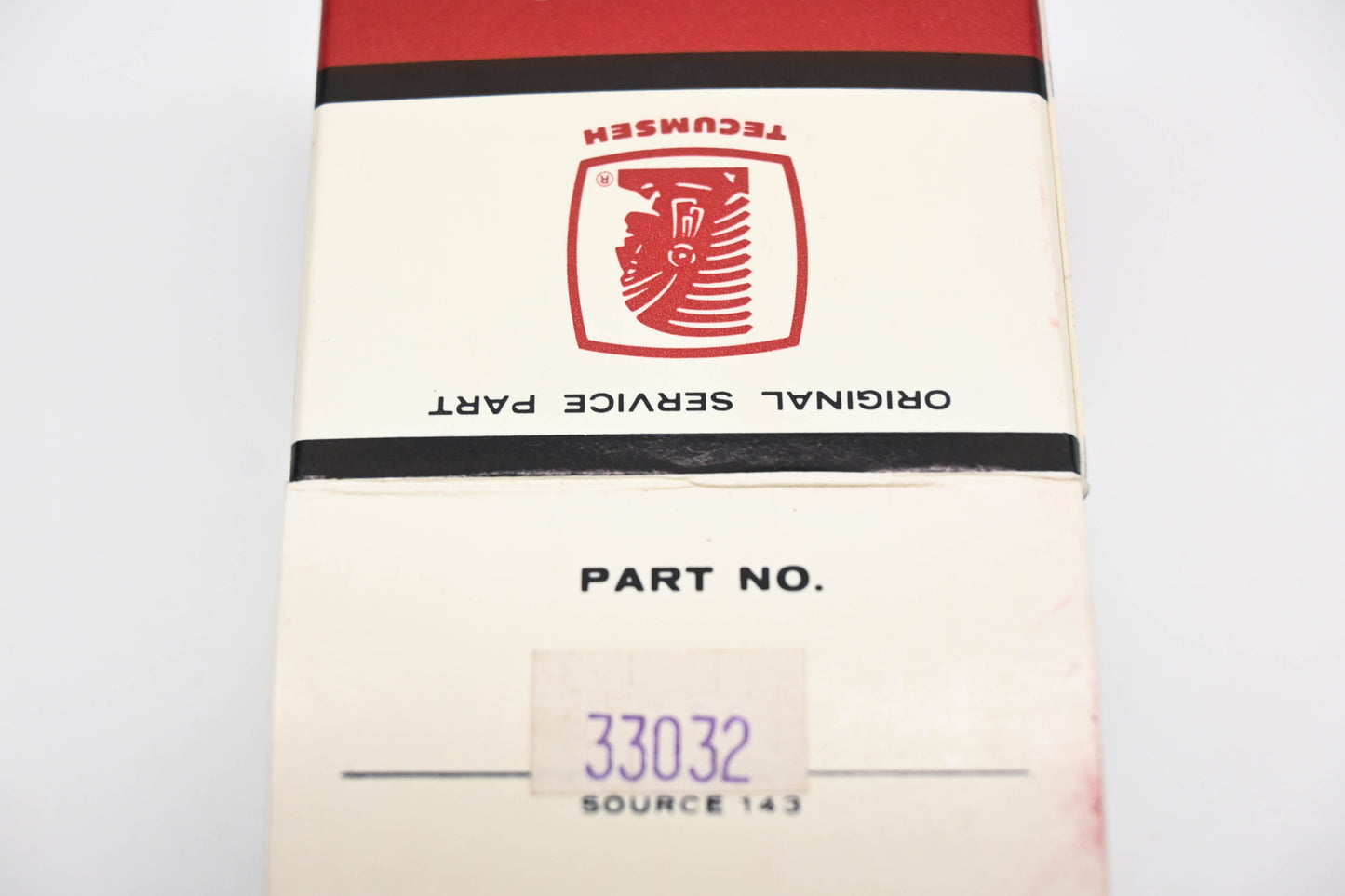 New OEM Tecumseh 33032 Red Fuel Tank Cap NOS