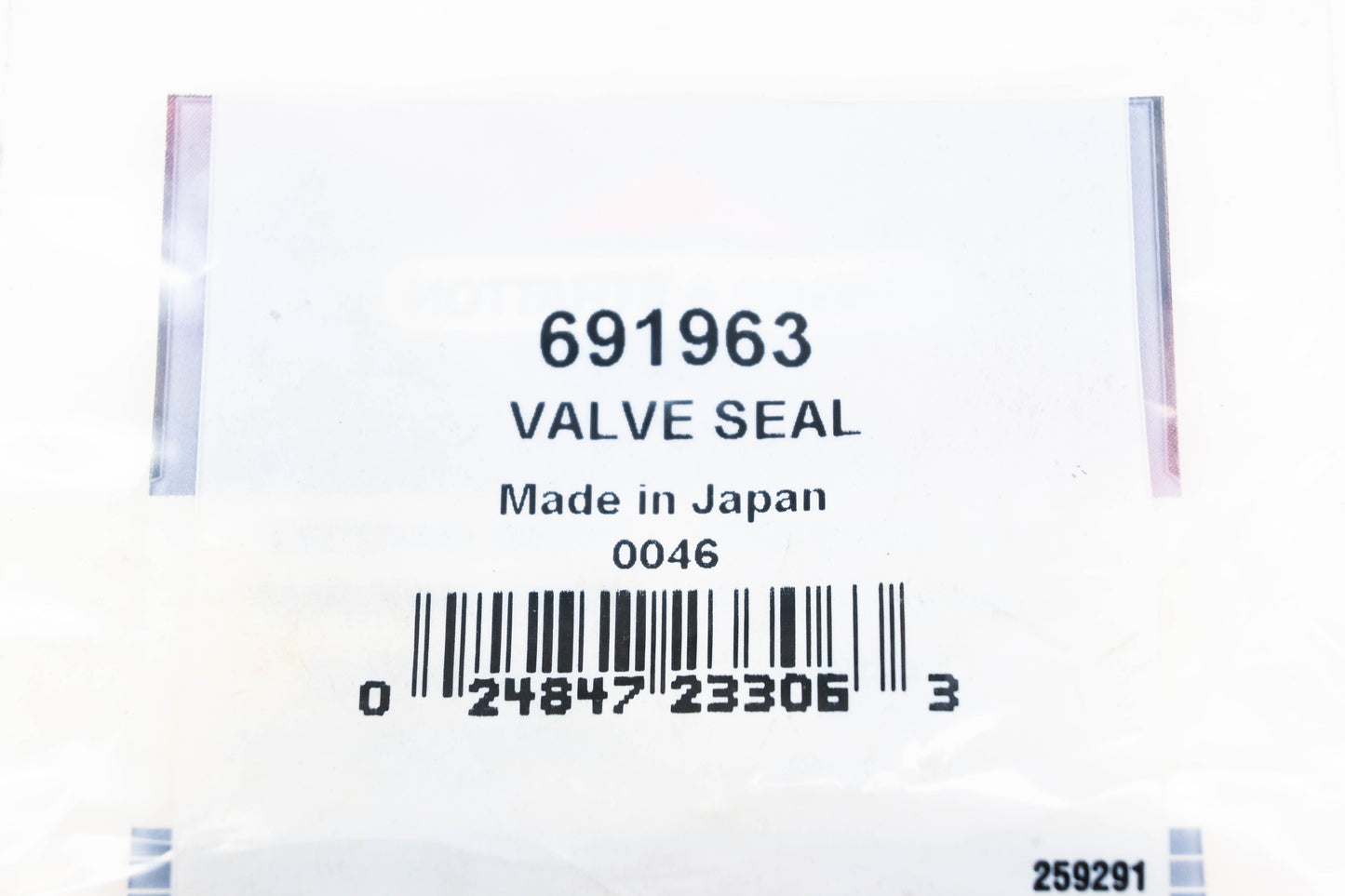 New OEM Briggs & Stratton 691963 Valve Seal NOS