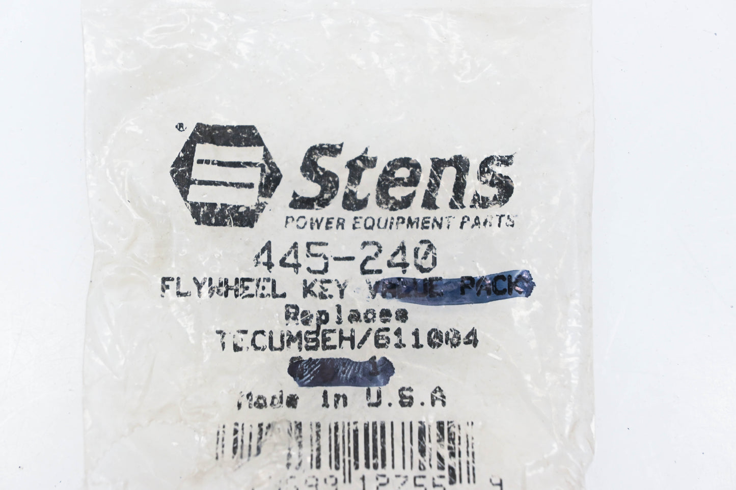 Stens 445-240, 611004 Flywheel Key NOS