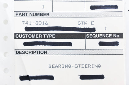 MTD 741-3016 Steering Bearing Bushing NOS