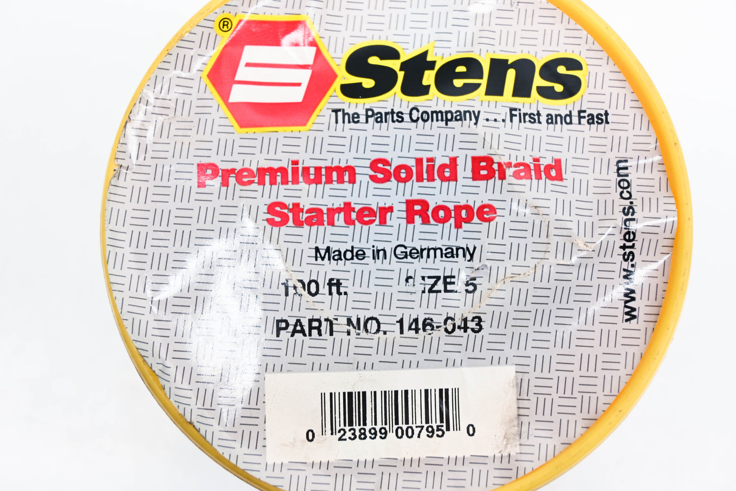 Stens 146-043 Solid Braid Starter Rope #5 60' NOS