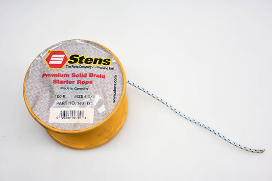 Stens 146-035 Solid Braid Starter Rope #4 1/2 30' NOS