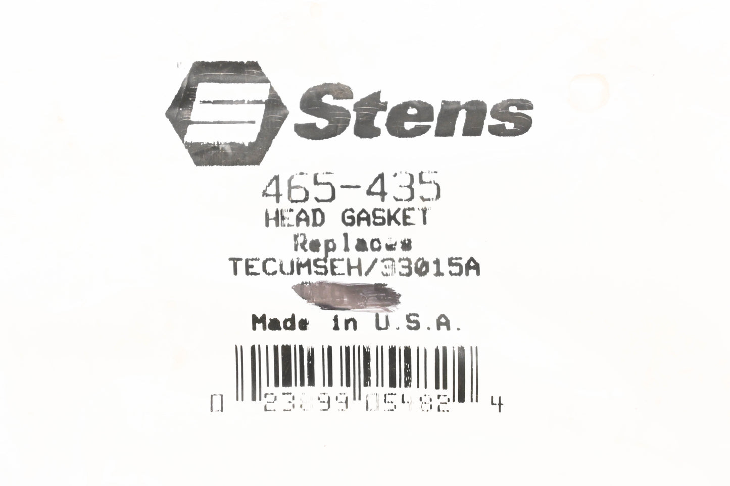 Stens 465-435, 33015A Head Gasket NOS
