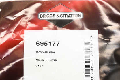 New OEM Briggs & Stratton 695177 Push Rod NOS