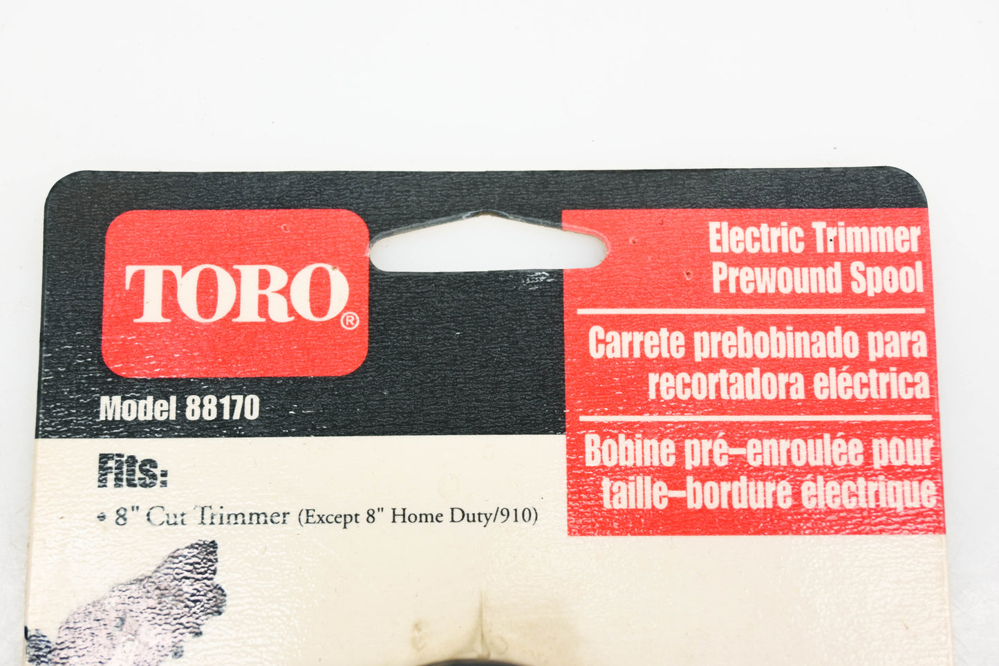 Toro 88170 Electric Trimmer Prewound Spool .50" 20' NOS