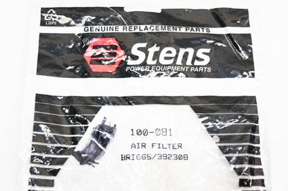 New OEM Briggs & Stratton 100-081, 392308 Air Filter NOS