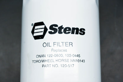 Stens 120-517, 122-0800, 122-0445 Oil Filter NOS