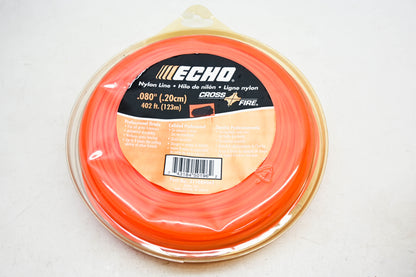 New OEM Echo 311080062 Crossfire Nylon Trimmer Line .080" 402' NOS