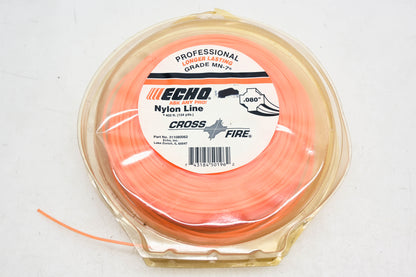 New OEM Echo 311080062 Crossfire Nylon Trimmer Line .080" 402' NOS