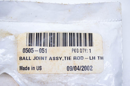 New OEM Arctic Cat 0505-051 Left Hand Tie Rod Ball Joint Assembly NOS