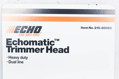 New OEM Echo 215-60050, 21560050 Echomatic Trimmer Head Kit NOS