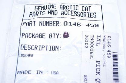 New OEM Arctic Cat 0146-459 Vespel Washer NOS
