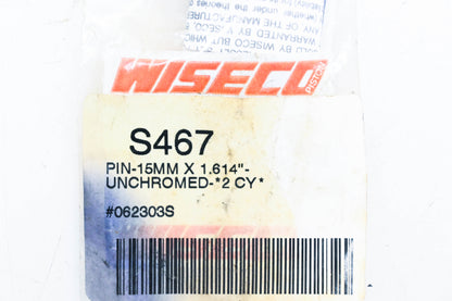 Wiseco S467 Piston Pin 15mm x 1.614" NOS