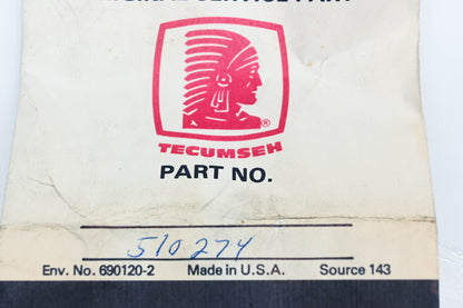 New OEM Tecumseh 510274A Gasket NOS
