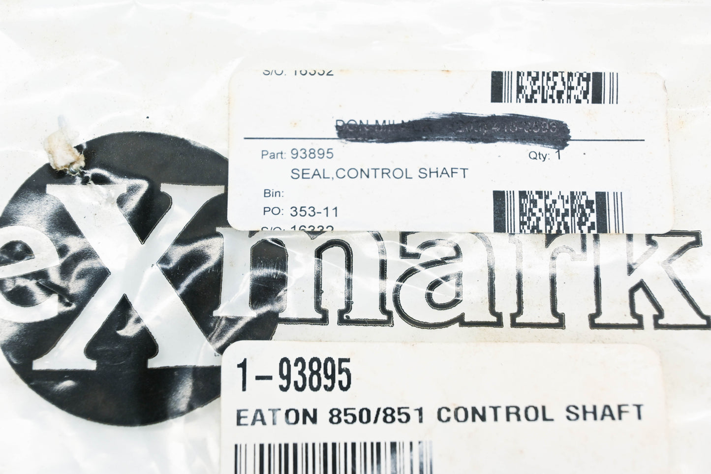 Exmark 93895 Control Shaft Seal NOS