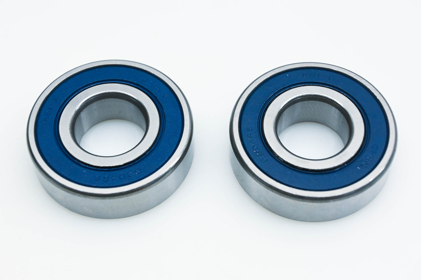 RBI 6204-2RS 20mm Ball Bearings Qty 2 NOS