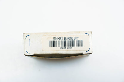 RBI 6204-2RS 20mm Ball Bearings Qty 2 NOS