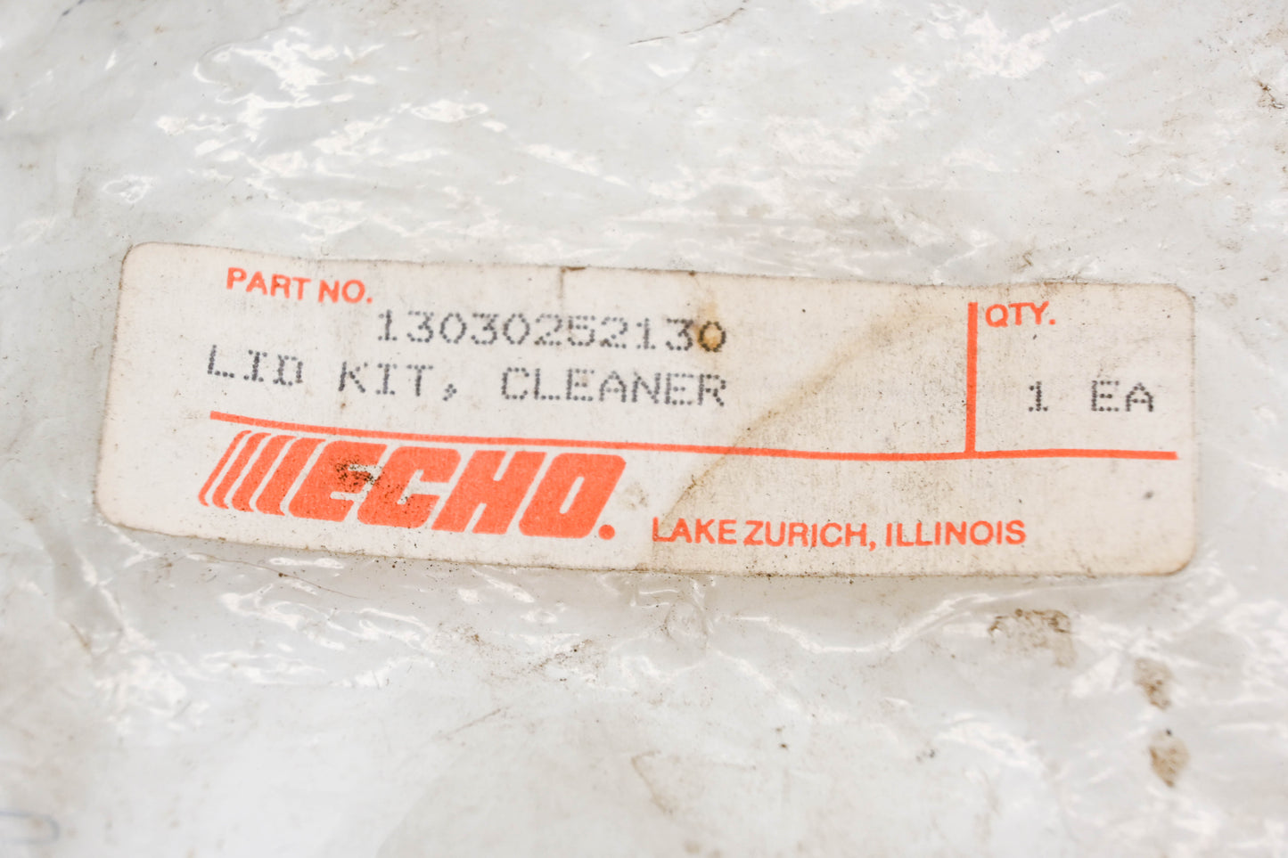 New OEM Echo 13030252130 Air Filter Cover & Knob NOS