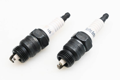 Autolite 46 Spark Plugs Qty 2 NOS