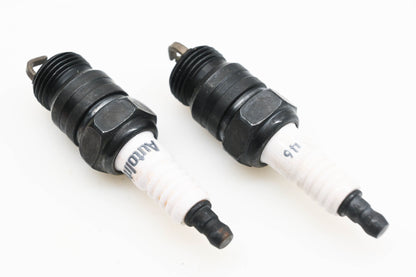 Autolite 46 Spark Plugs Qty 2 NOS