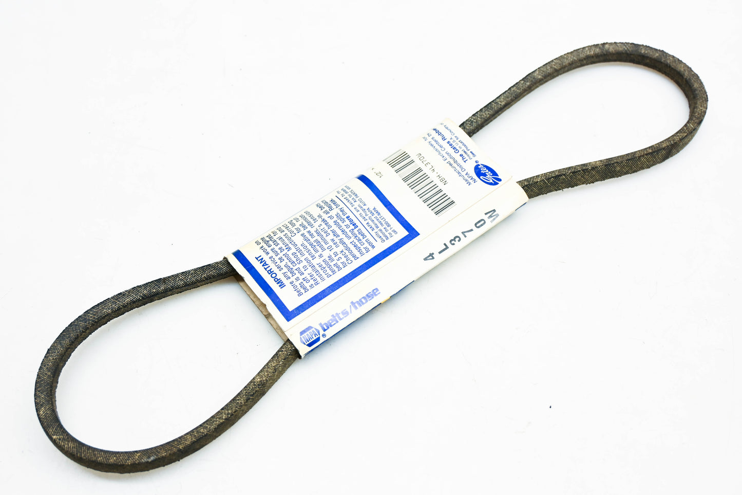 Napa 4L370W Heavy Duty FHP V-Belt NOS