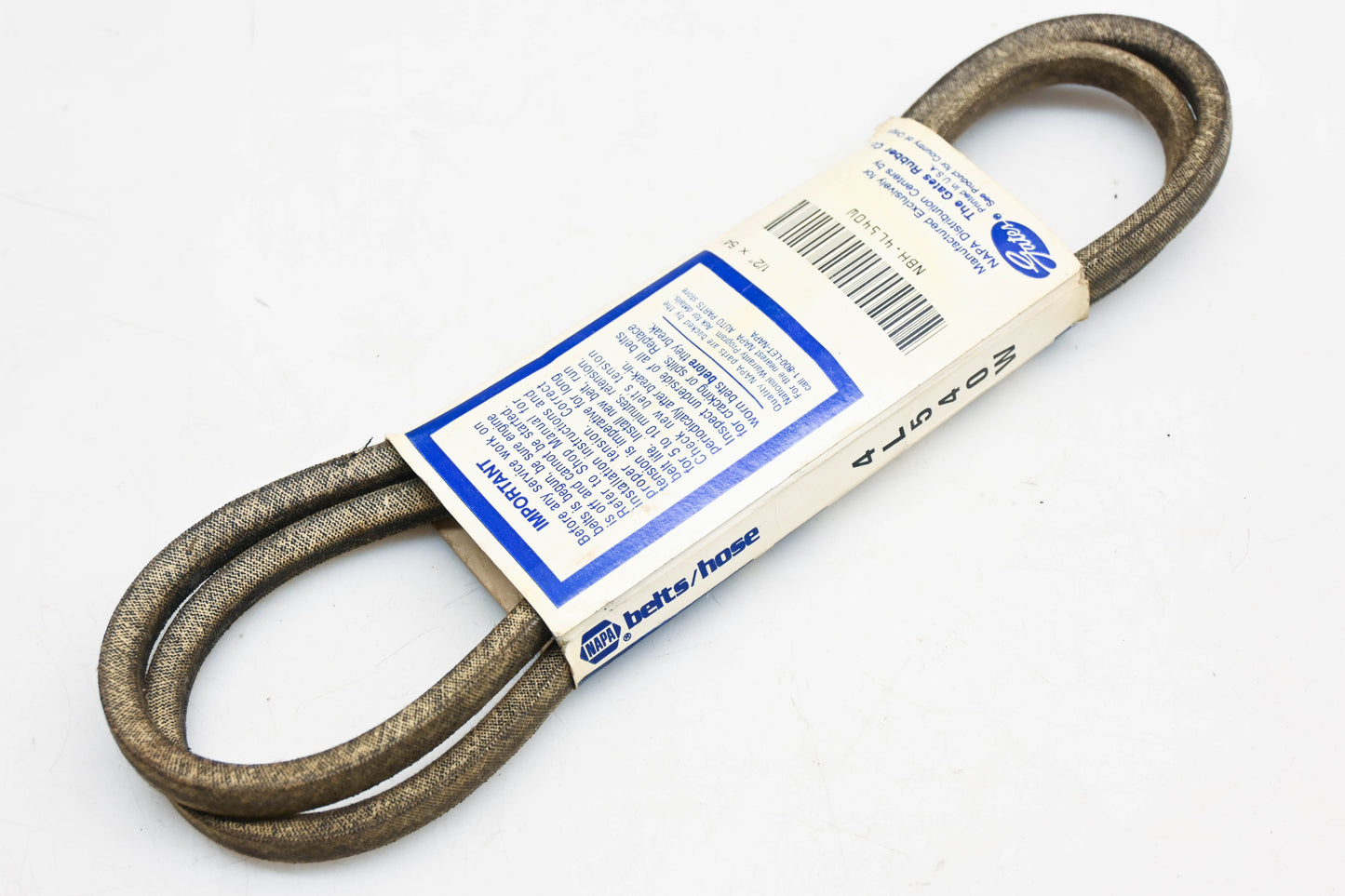 Napa 4L540W Heavy Duty FHP V-Belt NOS