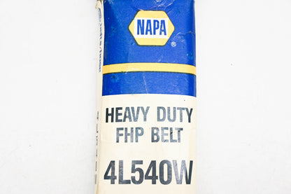 Napa 4L540W Heavy Duty FHP V-Belt NOS
