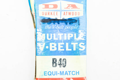 Durkee-Atwood B40, 100A93-1 V-Belt NOS