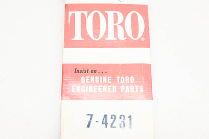 Toro 7-4231 V-Belt NOS