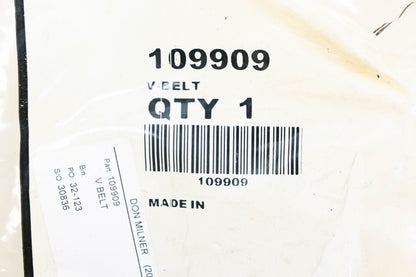 Toro 109909 Wheel Horse V-Belt NOS