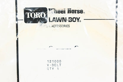 Toro 121000 Wheel Horse V-Belt NOS